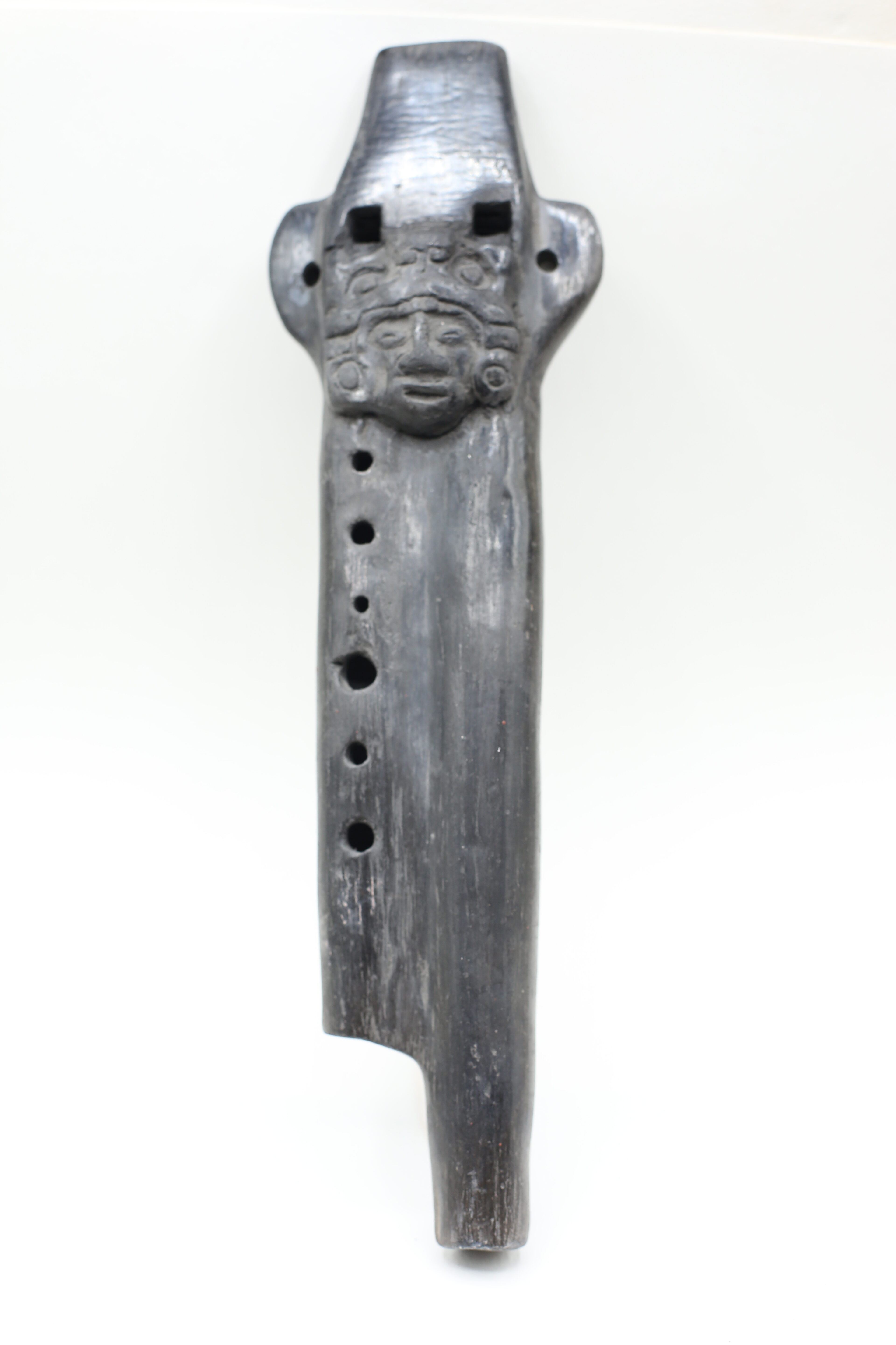 Jaguar warrior Aztec drone Flute teotihuacan