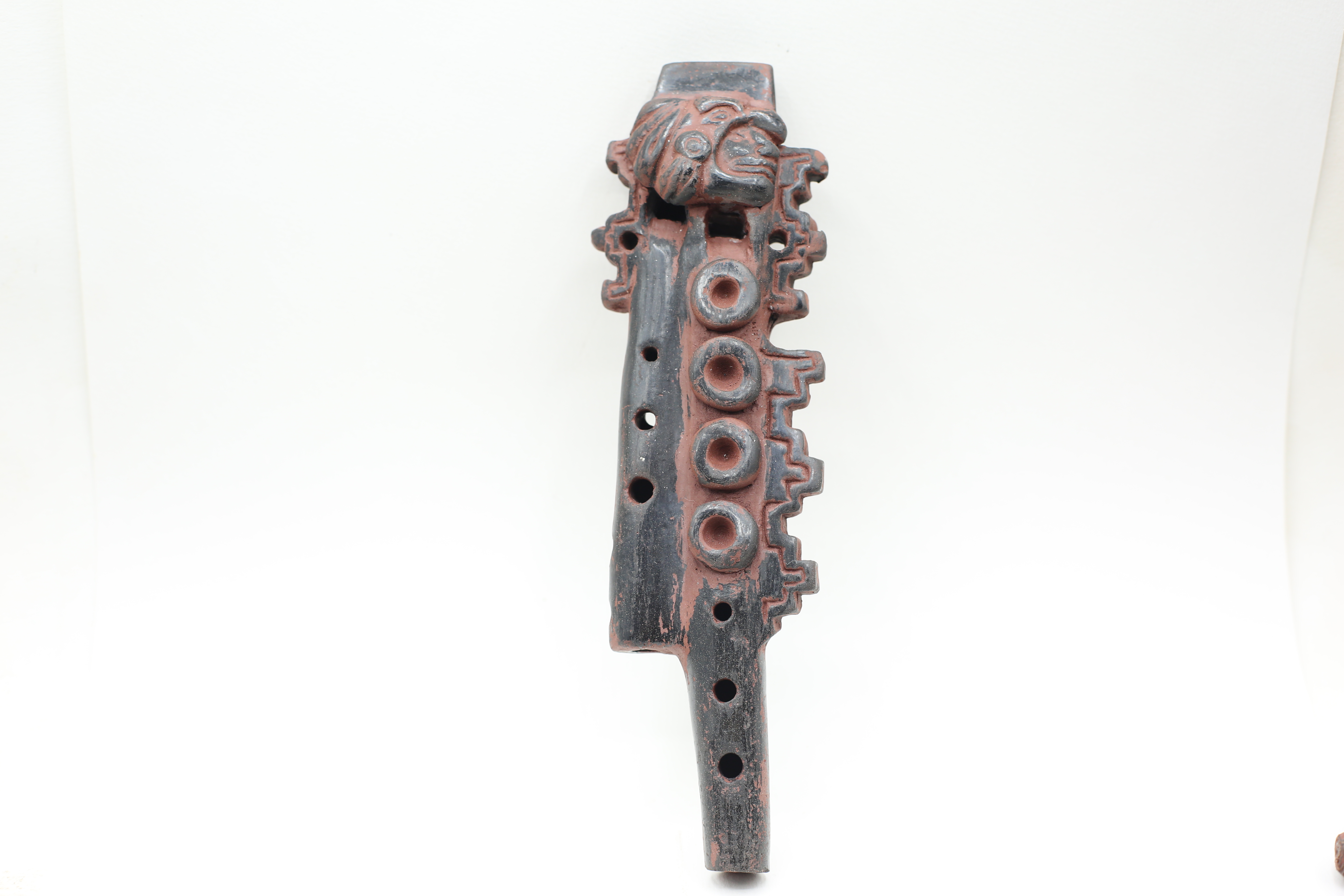 Eagle warrior Aztec drone Flute