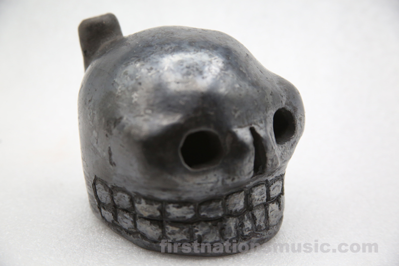Aztec Death Whistles Professional series Instrument bone white Paracas  feline scream | First Nations Music
