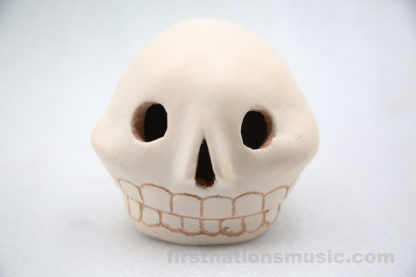 Aztec Death Whistle Ancient Mesoamerican Instrument bone white Paracas elongated Mayan skulls