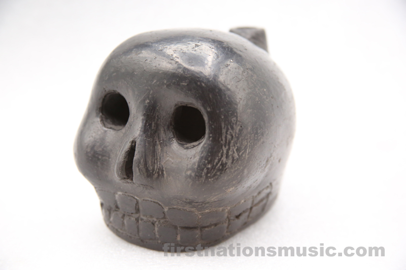 Large Aztec Death Whistle hand carved | First Nations Music