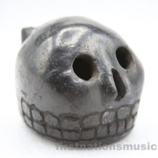Aztec Death Whistle black clay