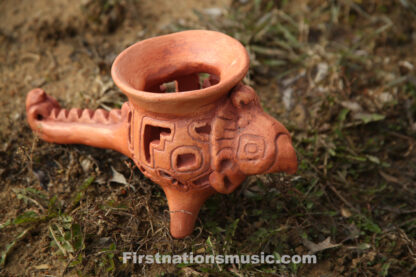 quetzal bird incense burner mayan