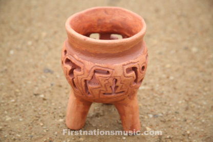 tripod incense burner mayan