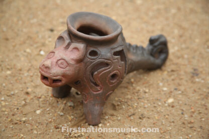 mayan jaguar incense burner