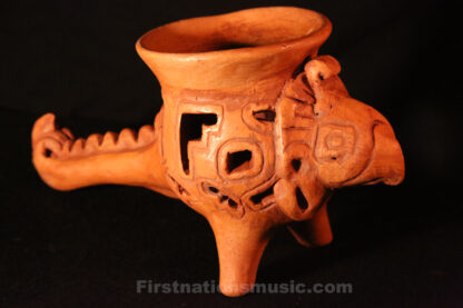 quetzal bird incense burner mayan