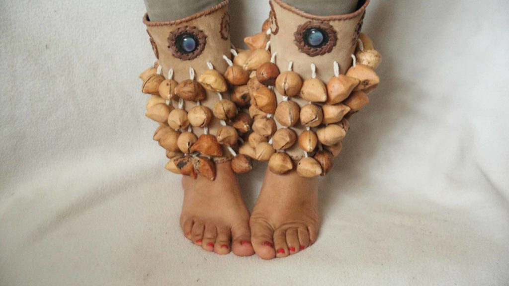 Aztec Dancer Ankle Bells Colombian - First Nations Music