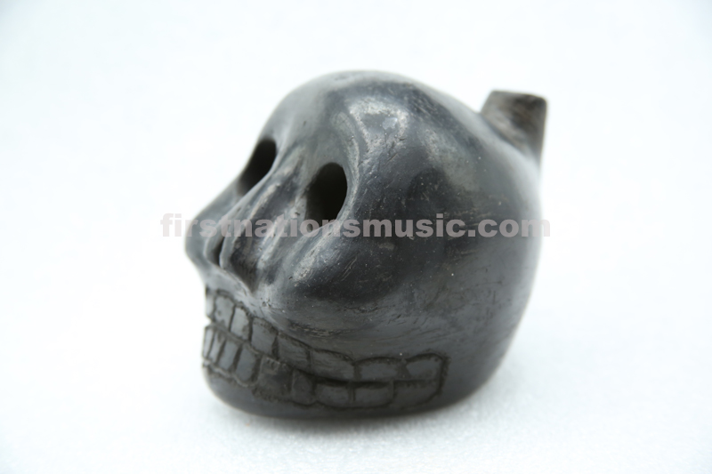 The Aztec Death whistle original hand crafted piece | First Nations Music