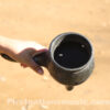 copalero sauhmador incense burner black color pottery natural