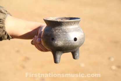 insence burner for copal resin charcoal pottery wholistic ethicaly sourced clay shop local