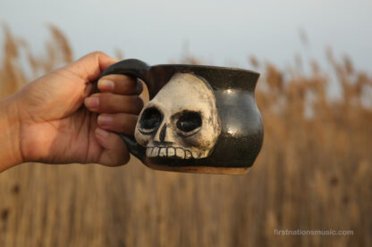 aztec death whistle cup