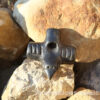 Eagle bird whistle transverse flute original black pottery 1 of a kind - Image 2