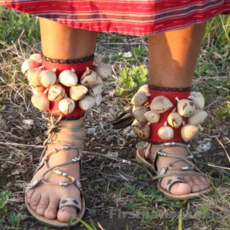 Aztec Dancer Foot Rattle Chachayotes Huesos