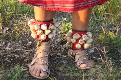 Aztec Dancer Foot Rattle Chachayotes Huesos