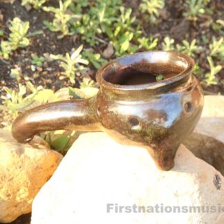 Copal Incense Burner Handpainted-Pottery