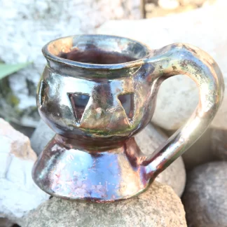 Small Green/Copper Incense Burner