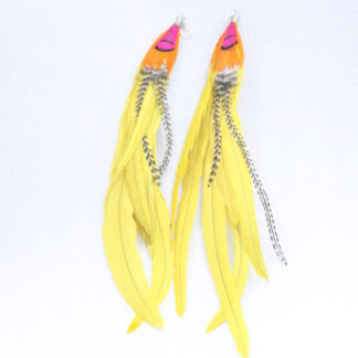 golden phenix earring