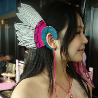 feather ear cuff copilli