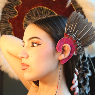 feather ear cuff copilli